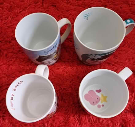 Photo of free 4 different decorated mugs (Bilton CV22) #2