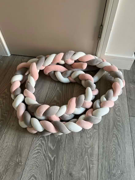 Photo of free Braided cot bumper/kids room decor (CM18) #1