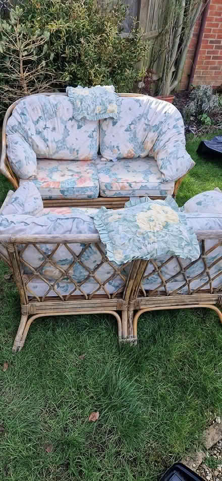 Photo of free Cane sofas (OX14,Abingdon) #4