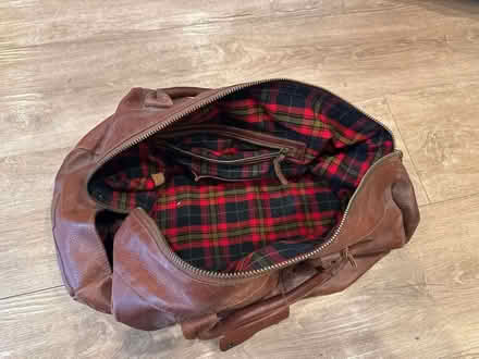 Photo of free Leather Duffel Bag (Cortlandt Man near Put Valley) #2