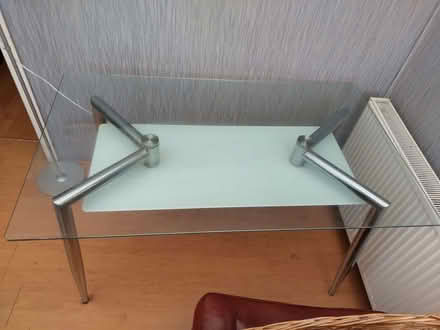 Photo of free Glass & chrome dining table (Cheadle Heath SK3) #3