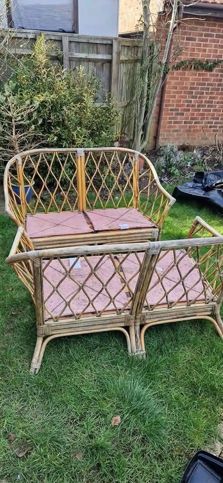 Photo of free Cane sofas (OX14,Abingdon) #1