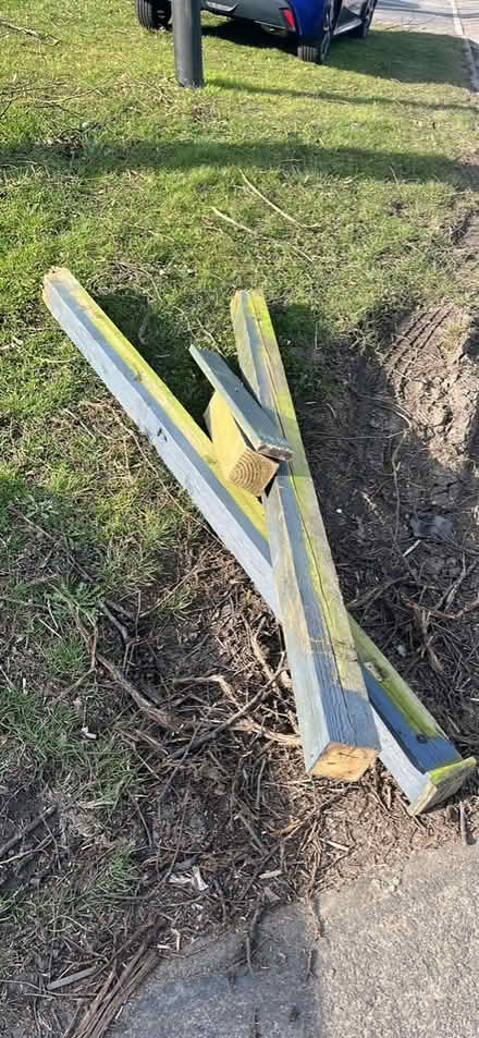 Photo of free Wooden fence post (Gleadless S12.) #1