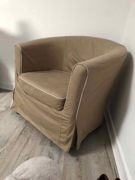 Photo of free IKEA Tullsta bucket chair (Warrington WA2) #2