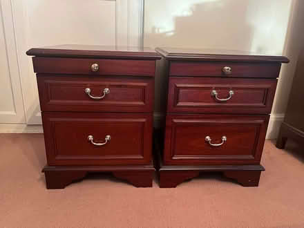 Photo of free Stag bedside cabinets x2 (WR9 7DE) #1