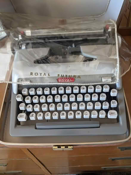 Photo of free Royal Futura Typewriter with case (Near RT 25 and 68) #1