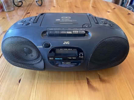 Photo of free JVC portable CD/cassette/radio (West Bridgford NG2) #1