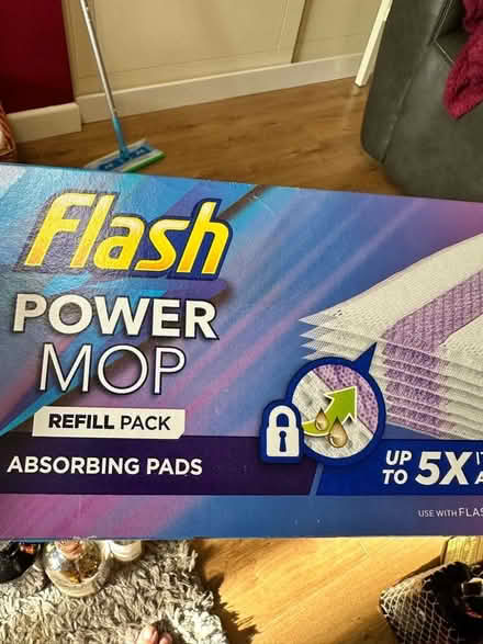 Photo of free Flash power mop refill pack 6 in box (Poplars SG2) #1