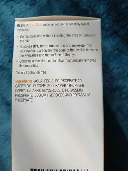 Photo of free Blephasol eyelid cleansing (Wallisdown BH12) #2