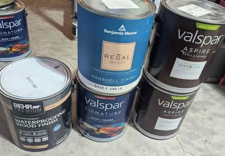 Photo of free Bunch of old paint (Lunenburg) #2