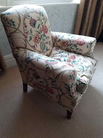 Photo of free Pair of Edwardian Fireside chairs (Malvern Link WR14) #2