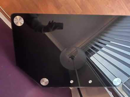 Photo of free black glass tv unit (Bonnyrigg EH19) #3