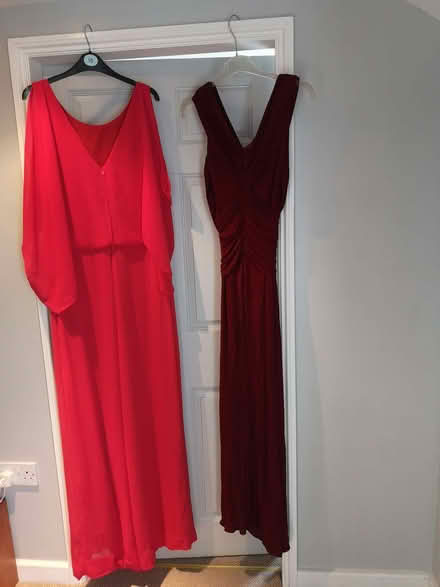 Photo of free Red evening jumpsuit size 10/12 (Ragnall NG22) #1