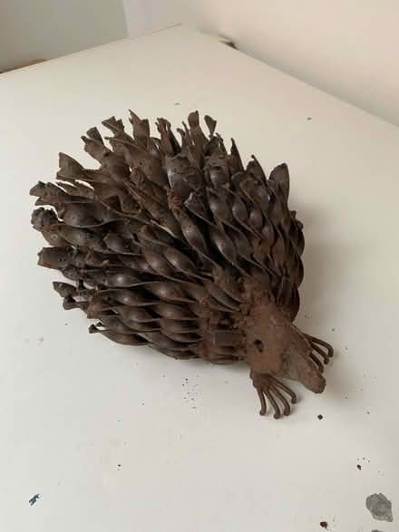 Photo of free Metal ornamental garden hedgehog (Runcton PO20) #1