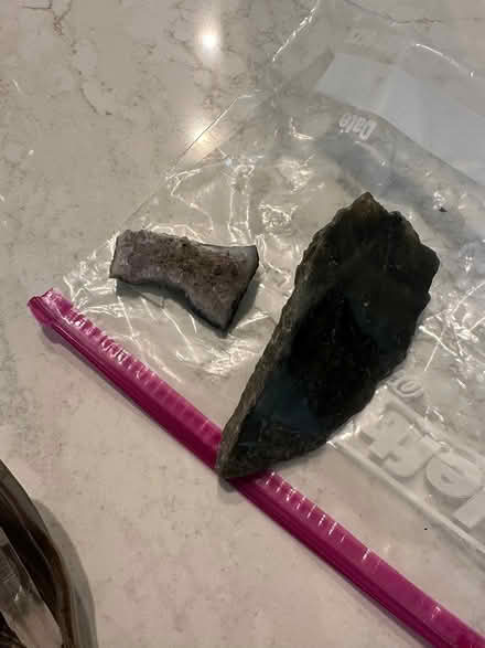 Photo of free Crystals and leaf dish (Park Slope) #2