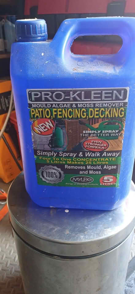 Photo of free Pro Kleen , Mould, Algae and Moss remover 5L (Hayling Island PO11) #2