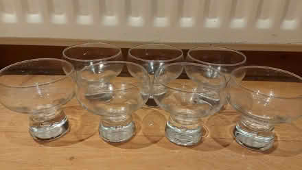 Photo of free Set of 7 glass sundae/dessert dishes (Bolton le Sands LA5) #1