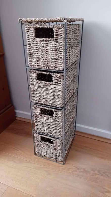 Photo of free Small rattan drawer unit (Garden City OX5) #1