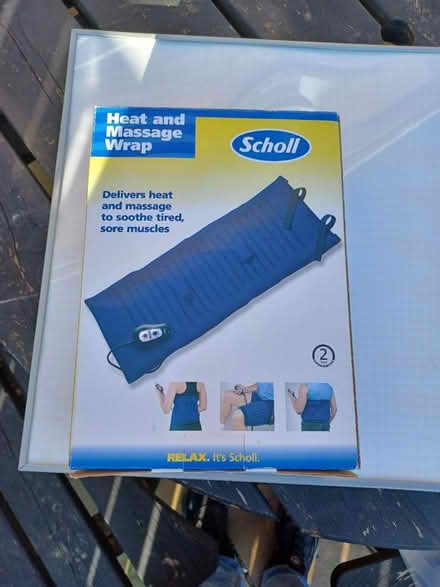 Photo of free Scholl heat & massage wrap (Lanchester DH7) #1