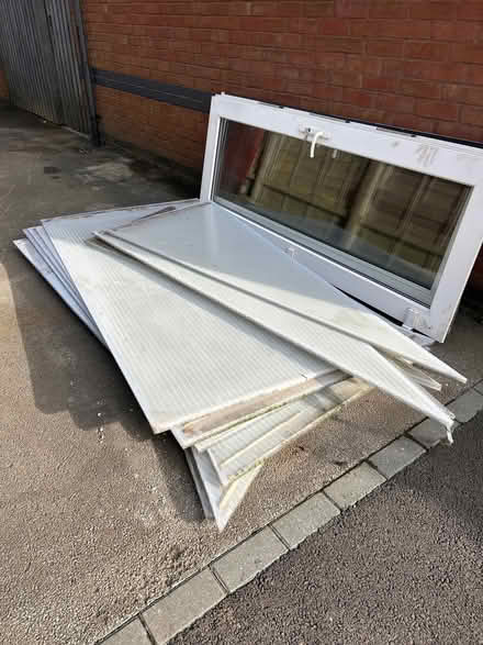 Photo of free Polycarbonate roof sheets (Wingates BL5) #1