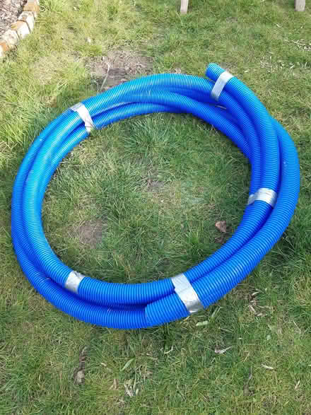 Photo of free Blue coiled ducting for water service pipes (Fishbourne PO19) #1