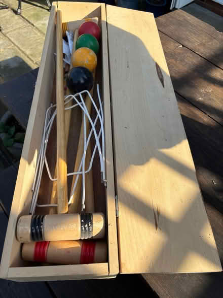 Photo of free Garden Croquet set (Castle MK40) #1