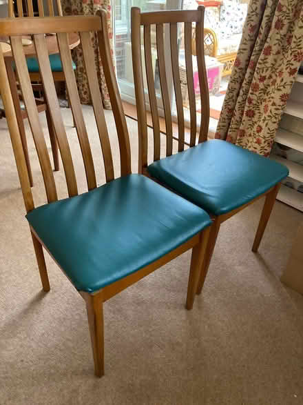 Photo of free Four matching dining table chairs (Hulham Road) #2