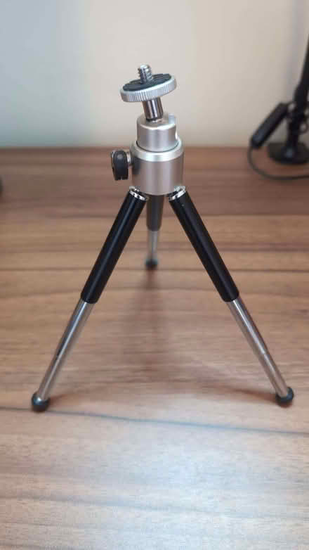 Photo of free Telescopic tripod for webcam, new & unused (Stockbridge EH4) #1