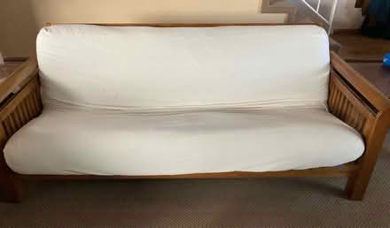 Photo of free One futon, two covers (Central Irvine) #1