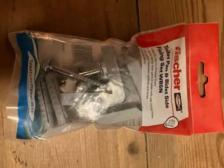 Photo of free Toilet pan & bidet side fixing set (Alton GU34) #1