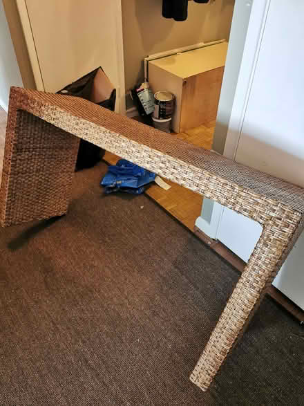 Photo of free Wicker hallway table (free) (Meads BN20) #1