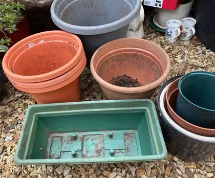 Photo of free Garden Pots (Plastic) (Thurcaston LE7) #2