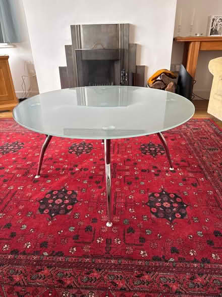 Photo of free Frosted glass coffee table (Eling (SO40)) #1