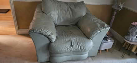 Photo of free Leather armchair (Heath and Reach, LU7) #1