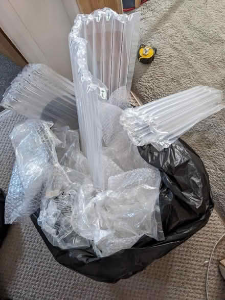 Photo of free Bubble wrap packaging material (Higher Poynton SK12) #1