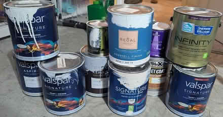 Photo of free Bunch of old paint (Lunenburg) #1