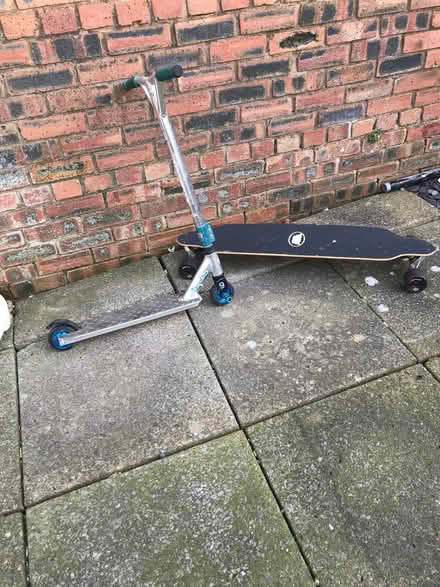 Photo of free Scooter and skateboard (South Tranmere CH42) #1