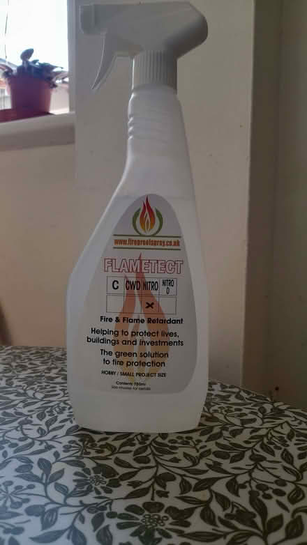 Photo of free fire proofing spray (Swainsthorpe NR14) #1