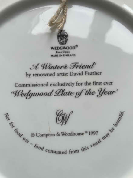 Photo of free Wedgwood plates (GL116JR cam) #2