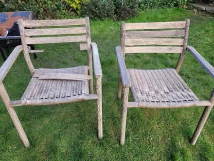 Photo of free 2 garden chairs (Lower Walkley S6) #1