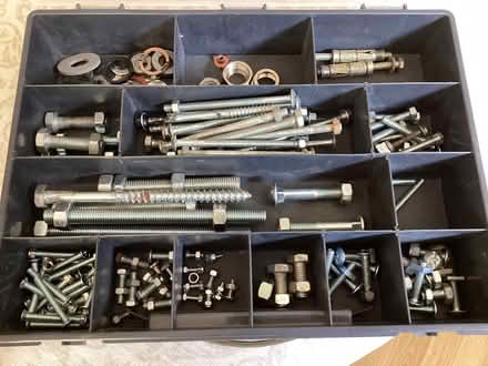 Photo of free Box of bolts etc (Bearwood BH11) #1