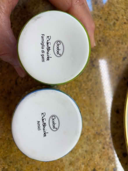 Photo of free Goebel cat cups (Magnolia) #1