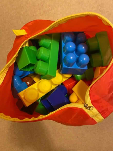 Photo of free Mega blocks in a bag (Norbiton) #1