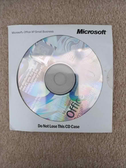 Photo of free Microsoft Office XP small business (CO12) #1