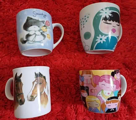 Photo of free 4 different decorated mugs (Bilton CV22) #1