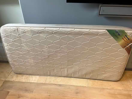 Photo of free Single mattress plus 4 new cushions (Monkstown, Co. Dublin) #2