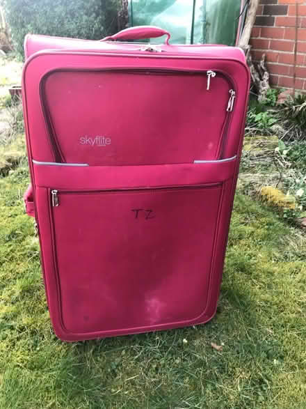 Photo of free Fabric suitcase (Holbrook.) #1