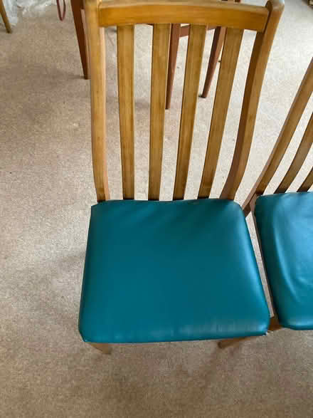 Photo of free Four matching dining table chairs (Hulham Road) #1