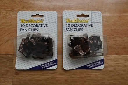 Photo of free Curtain Fan Clips (Wistow) #1