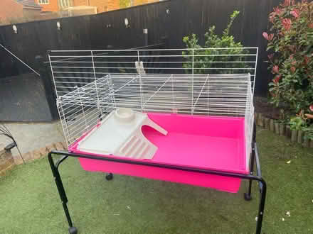 Photo of free Small animal cage with stand (West Allotment NE27) #1